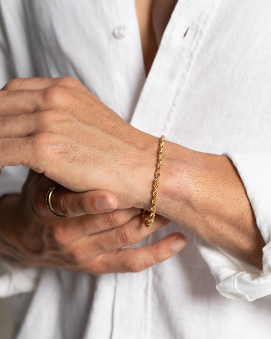 Nautical Rope Chain Bracelet